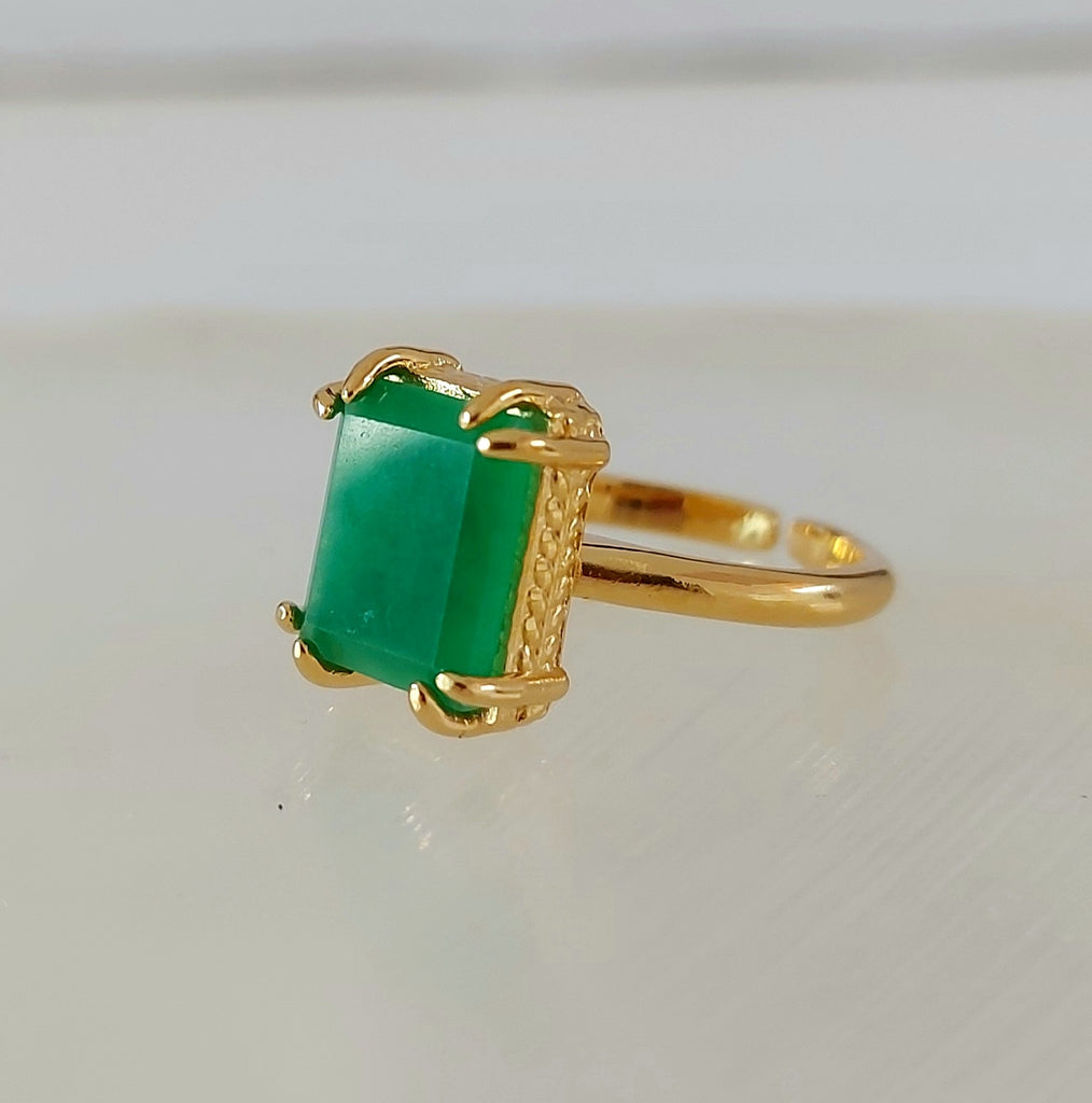 Anillo Cobá Jade