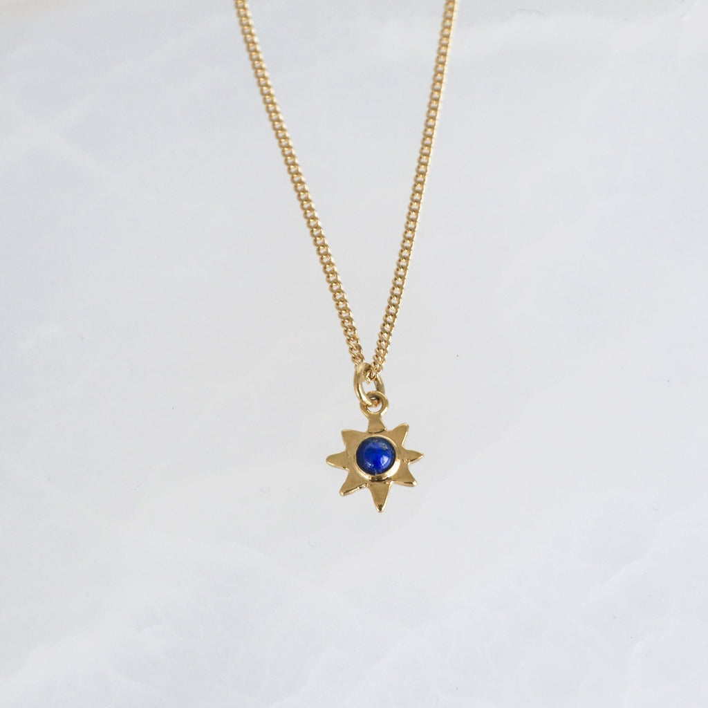 Collar Estrella Mini Lapislázuli